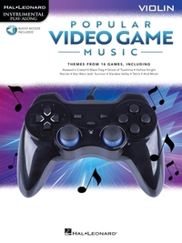 Popular Video Game Music - Violin Play-Along Book with Online Audio