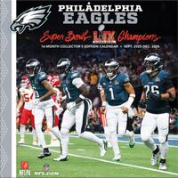 Philadelphia Eagles Super Bowl 2026 12x12 Team Wall Calendar