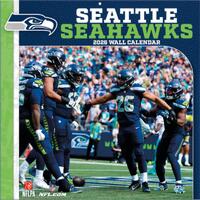 Seattle Seahawks 2026 12x12 Team Wall Calendar