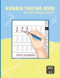 Number Tracing Book for Preschoolers and Kids ages 3-5