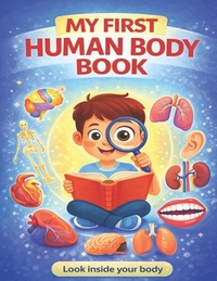 My First Human Body Book: The Human Body For Children, Look inside your body.