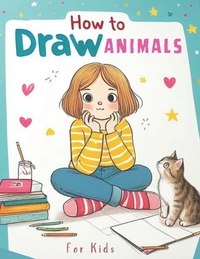 How to Draw Animals for Kids: A Fun and Easy Way for Kids to Learn Animal Drawing, A Step-by-Step Animal Drawing Adventure for Kids, 200 Drawings of