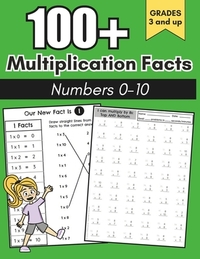 100+ Multiplication Facts Number 0-10: Multiplication: Grades 3-5, Learning Math Facts, Math Drills, Digits 0-10, Practice Activities