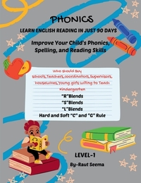 Phonics: LEARN ENGLISH READING IN JUST 90 DAYS: The course includes a series of 4 books, to achive reading proficiency in 90 days, you should be used